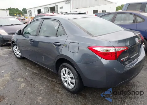 2016 Toyota Corolla L z USA, uszkodzony, nr VIN 2T1BURHE6GC735745